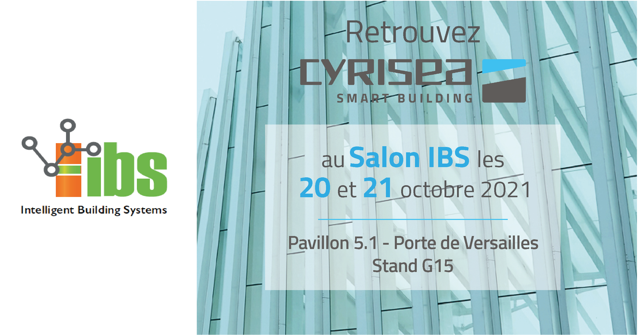 Visuel réseaux sociaux salon IBS 2021